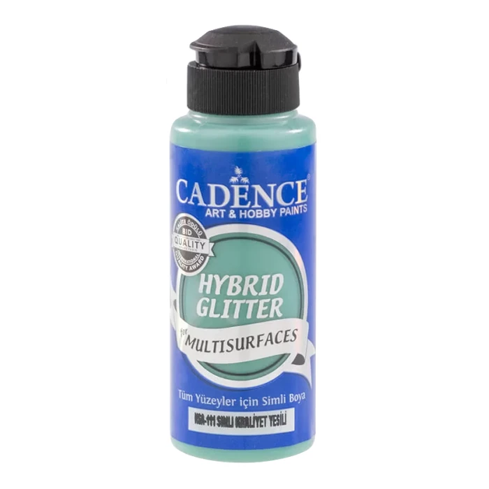 Акриловая краска Cadence Hybrid Glitter Acrylic Paint. Palm Royal HSA-111