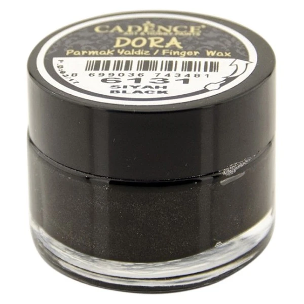 Воск для золочения Cadence Dora Water Based Finger Wax 20 ml. Black-6131