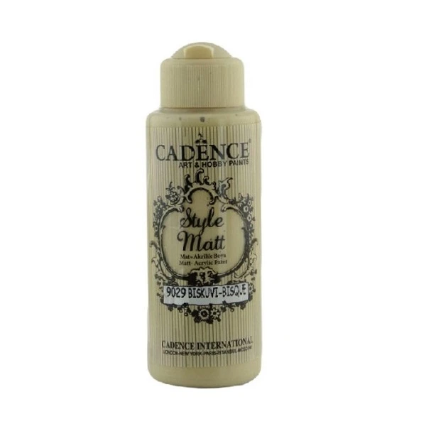 Акриловая краска Cadence Style Matt Acrylic Paint, 120 ml. Bisque S-9029