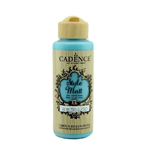Акриловая краска Cadence Style Matt Acrylic Paint, 120 ml. Blue Zirkon S-9031