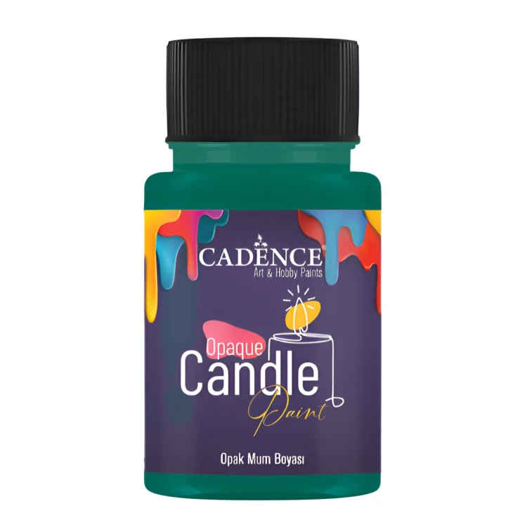 Краска для свечей Cadence Opaque Candle Paint, 50 ml. Pine Green CDL-29