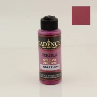 Cadence акриловая краска Premium Paint, 120 мл. ТЕМНАЯ ФУКСИЯ-4004