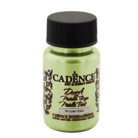 Акриловая краска Cadence Dora Metallic Paint. Apple Green-161