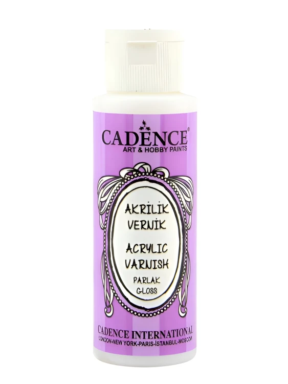 Акриловый глянцевый лак Cadence Water Based Acrylic Varnish 70 ml.