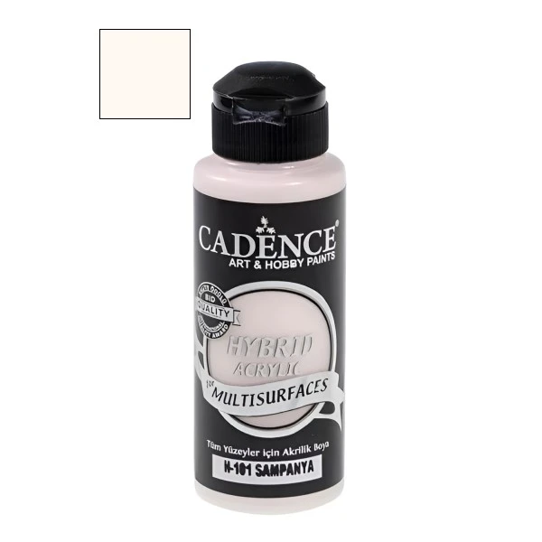 Акриловая краска Cadence Hybrid Acrylic for Multisurfaces, 120 мл. Champagne H-101