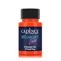Акриловая флуоресцентная краска Cadence Midnight Shine, Orange MS-04