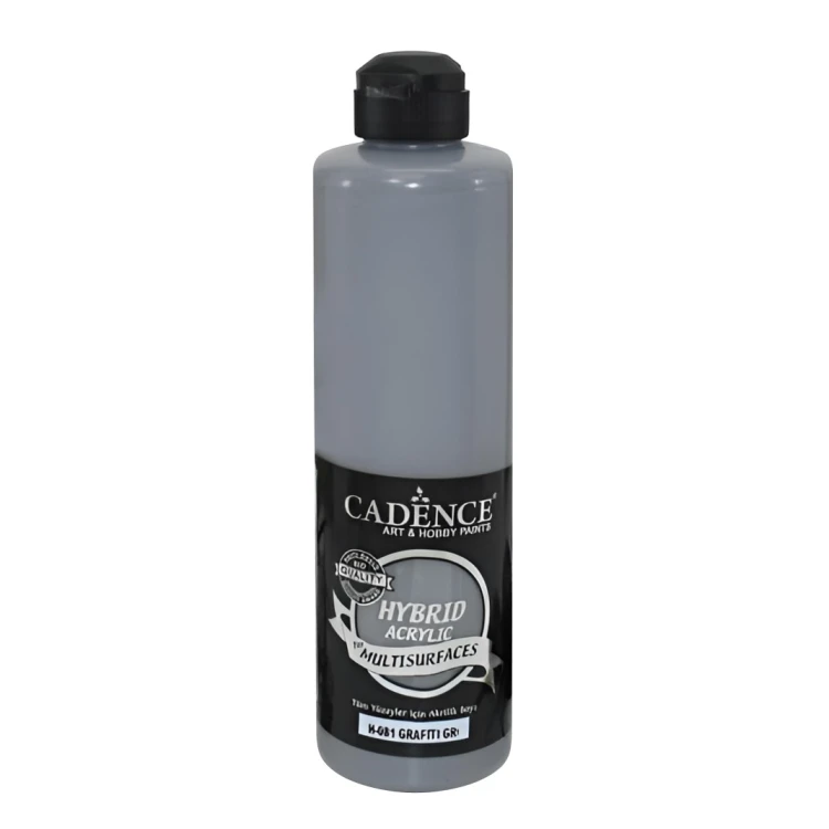 Акриловая краска Cadence Hybrid Acrylic Paint 500 ml. Graffiti Gray H-081
