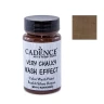 Акриловая шелковистая матовая финишная меловая краска Cadence Very Chalky Wash Effect Acrylic Paint, 90 ml. Brown WSH-12