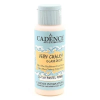 Краска Cadence Very Chalky Glass Decor. Pastel Pink-CG1341