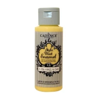 Краска Cadence Style Matt Enamel. Vanilla Yellow E-336