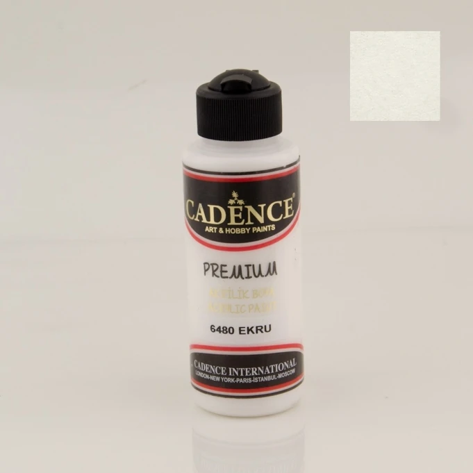 Cadence акриловая краска Premium Paint, 120 мл. СЕРОВАТО-БЕЖЕВЫЙ-6480