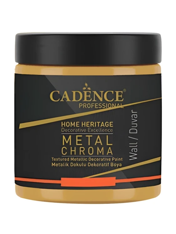 Текстурная краска Cadence Metal Chroma Thin, 250 ml. MC-04 Gold