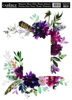 Трансфер по ткани Cadence Watercolor Flower Fabric Transfer Collection 25 х 35см. WFFTC-008