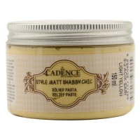 Рельефная паста Cadence Style Matt Shabby Chic. Light Yellow SR-02