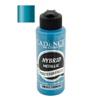 Акриловая краска Cadence Hybrid Metallıc Paint. Turquoise HM-812